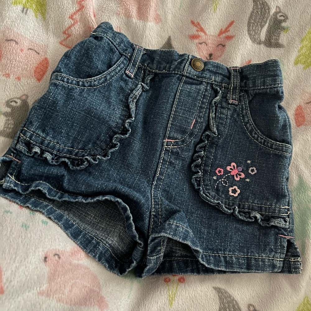 Baby girl jean shorts